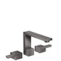 HANSGROHE 46050330 3-Loch Waschtischarmatur Axor Edge