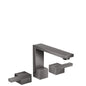 HANSGROHE 46051330 3-Loch Waschtischarmatur Axor Edge