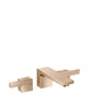 HANSGROHE 46060300 3-Loch Waschtischarmatur Axor Edge