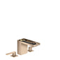 HANSGROHE 47072300 3-Loch Waschtischarmatur 110