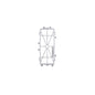 HANSGROHE 47925000 Schablone 200 Axor MyEdition