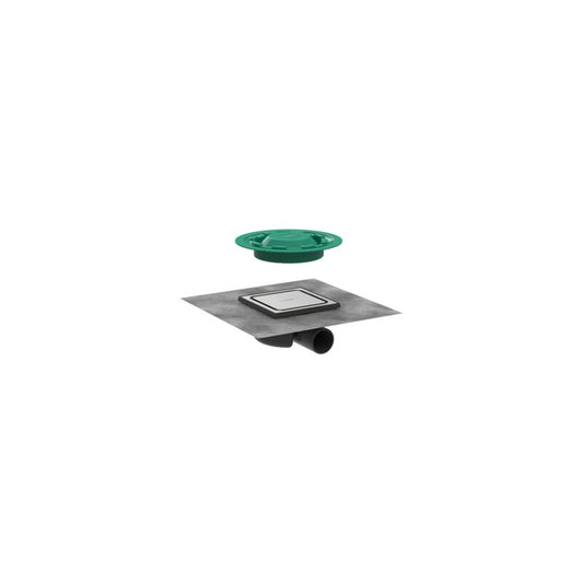 HANSGROHE 56055800 Komplettset RainDrain Spot 150x150 mm