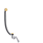 HANSGROHE 58318250 Wannenein-,Ab-u.Überlaufgarnitur Axor