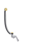 HANSGROHE 58318950 Wannenein-,Ab-u.Überlaufgarnitur Axor