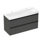 HANSGROHE 61042450 Doppelwaschtisc.Xelu Q 1200x480mm