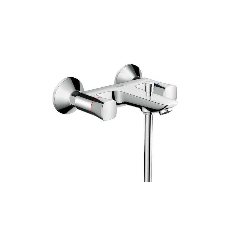 Hansgrohe 71243000 Zweigriff Wannenarmatur Aufputz