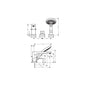 Hansgrohe 74550000 3-Loch Wannenmischer Metropol F-Set