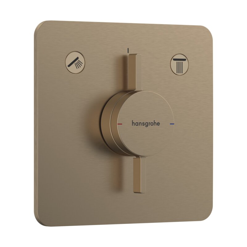 HANSGROHE 75414140 Mischer Unterputz 2 Verbraucher