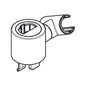 HANSGROHE 92726820 Schieber Axor Citterio E Brausestange