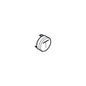 HANSGROHE 93576880 Druckknopf Symbol Mono edelmatt